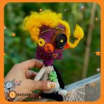 آموزش "لیومورگا" عروسک هالوین